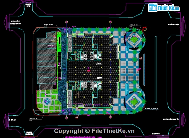 File cad,Bản vẽ,công viên hoàn chỉnh,cấu tạo công viên